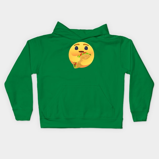 Taco Lover Kids Hoodie by littleSamantics